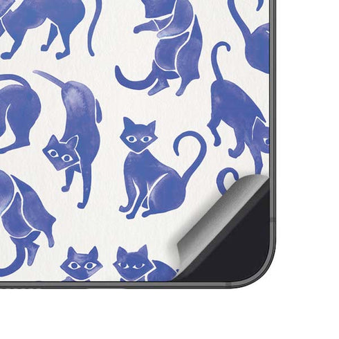Cat Coq Blue Cats Galaxy A14 5G Skin